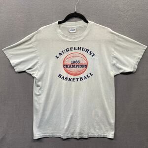 Vintage 1983 Laurelhust Seattle Washington T Shirt Unisex‎ L Basketball Champion